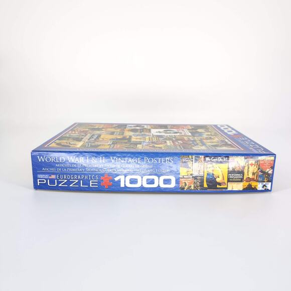 Eurographics 1000 Piece "World War I & II Vintage Posters" Jigsaw Puzzle - NWOT - Picture 9 of 13